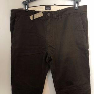 J. Crew 484 Slim Fit, Brown 36x32